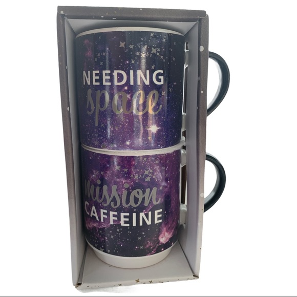 Frankie Grey Other - NWT Frankie Grey Mission Caffeine 2 Mug Set